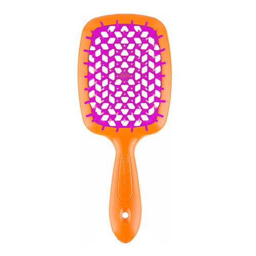 Janeke Superbrush расческа Маленькая Оранжевая/Фуксия 17,5х7х3 СМ