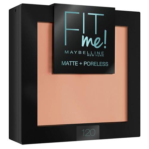 Maybelline Fit Me Пудра для лица , матирующая, скрывающая поры, оттенок 120, Классический бежевый