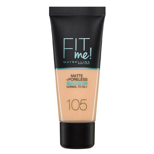Maybelline Fit Me Тональный крем для лица оттенок 105 светло-бежевый, 30 мл