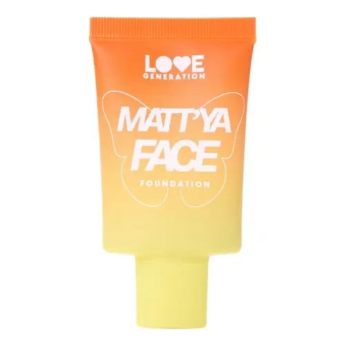 Love Generation Матирующий тональный крем c экстрактом матчи / Mattifying foundation cream with matcha extract Matt'ya Face тон 03 30 мл