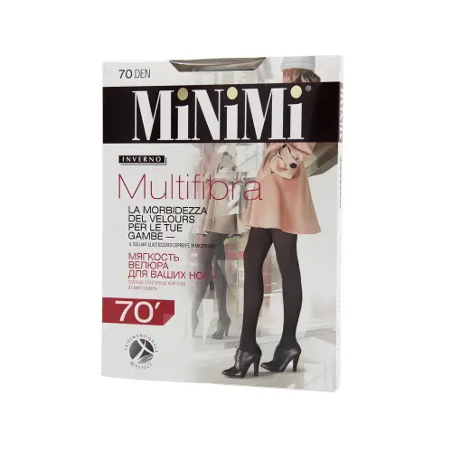 Колготки жен. MNM MULTIFIBRA 70 Mini MULTIFIBRA 70 Nero 2