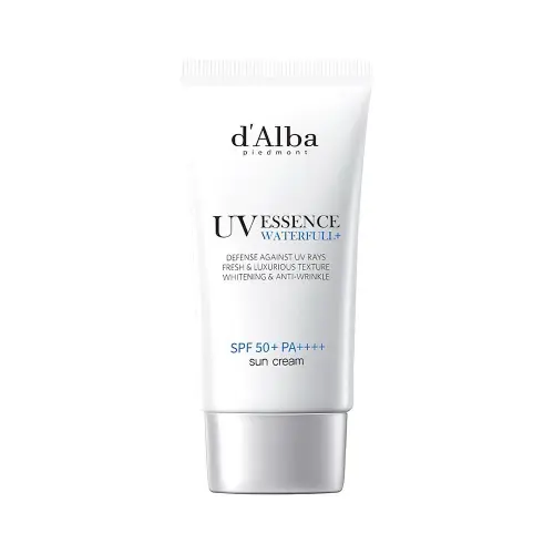 D'ALBA Waterfull Essence Sun Cream SPF50+ PA++++ Солнцезащитный водостойкий крем 50 мл