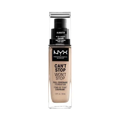NYX PM Стойкая тональная основа Can’t Stop Won’t Stop №02 Nude матовый 30 мл