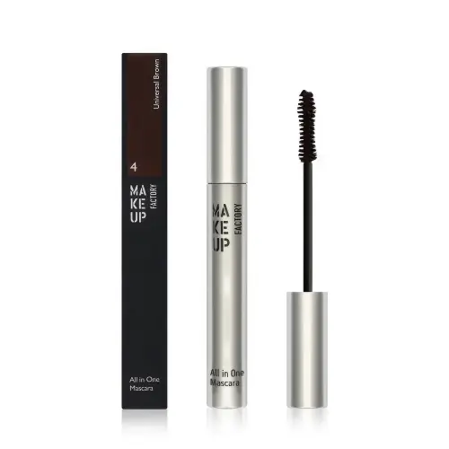 Комбинированная тушь для ресниц All In One Mascara т.04 коричневый