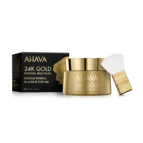 AHAVA 24K Gold Mineral Mud Mask Минеральная маска для лица 50ml