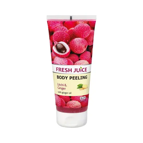 Fresh Juice Пилинг для тела Litchi & Ginder, 200 мл
