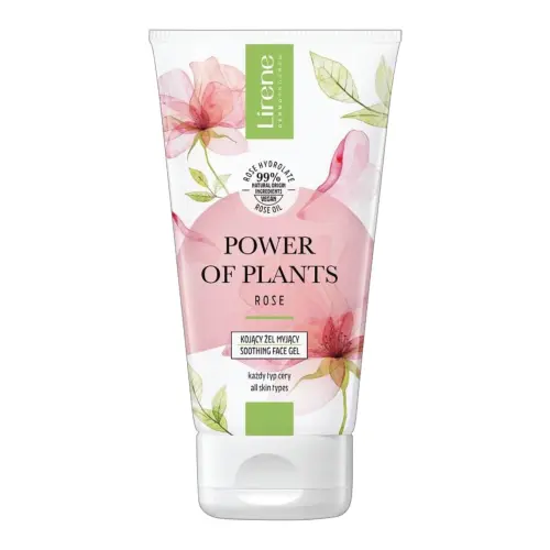 КРЕМ-ГЕЛЬ ДЛЯ УМЫВАНИЯ LIRENE POWER OF PLANTS УСПОКАИВАЮЩИЙ С РОЗОЙ 150МЛ