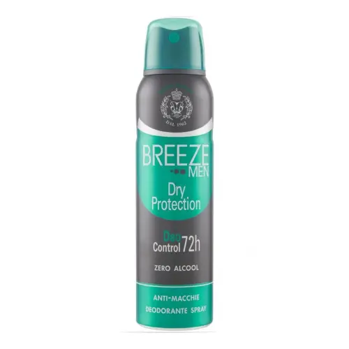 BREEZE Дезодорант-спрей  MEN DEODARANT SPRAY DRY PROTECTION 150ML