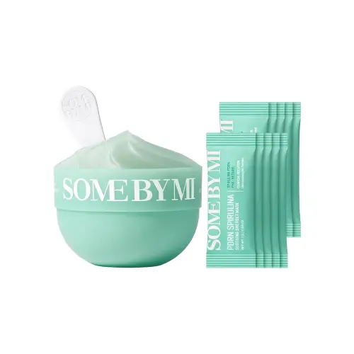 SOME BY MI SPIRULINA PDRN SOOTHING SHERBET MASK  Успокаивающая маска-щербет Some By Mi Spirulina PDRN 1 г 10 шт