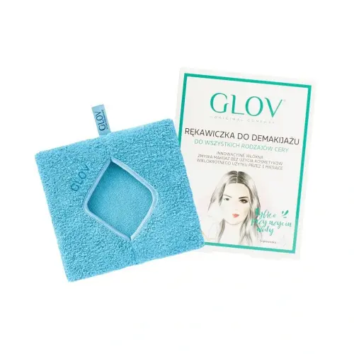GLOV DEEP PORE CLEANSING TOWEL Bouncy Blue INT W5