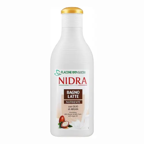 NIDRA Пена молочко для ванны  MILK BATH FOAM NOURISHING, 750 ml