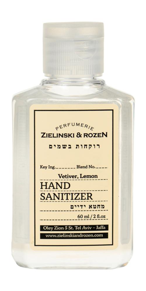 Zielinski & Rozen  Sanitizer Hand Gel Vetiver, Lemon, Bergamot  Санитайзер Гель для рук Ветивер, Лимон, Бергамот 60мл