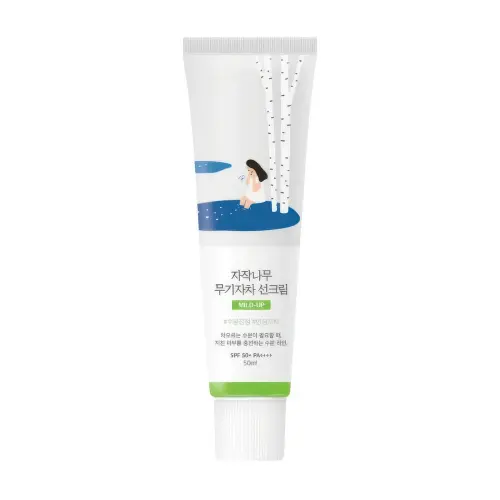 ROUND LAB BIRCH JUICE MILD-UP SUNSCREEN Солнцезащитный крем 50ml