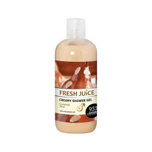 Fresh Juice Крем - гель для душа Caramel Pear, 500 мл.