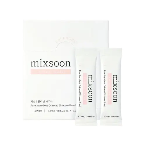 MIXSOON Collagen Powder — коллагеновый порошок для лица, 0.1 г × 10 шт.