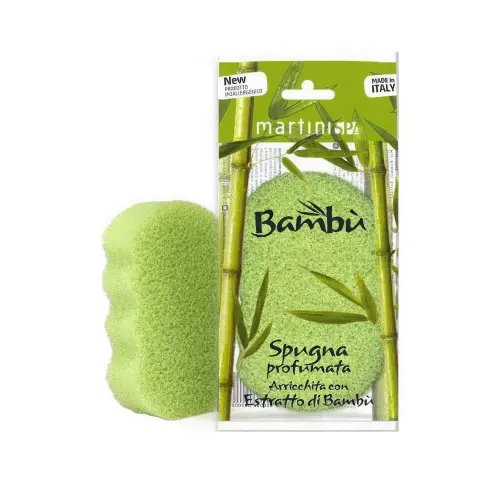 Martini SPA BAMBOO SCENTED BODY SPONGE Губка для тела с ароматом бамбука