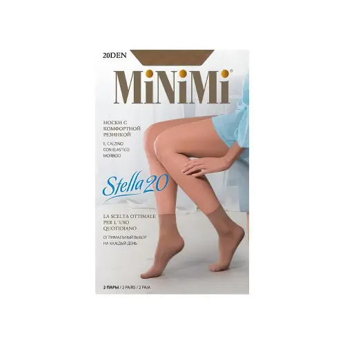 MINIMI Носки Caramello 0, 2 пары / Mini STELLA 20