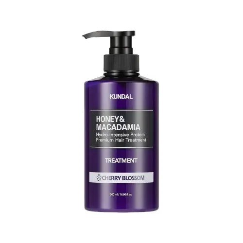 KUNDAL КОНДИЦИОНЕР ДЛЯ ВОЛОС HONEY/MACADAMIA PROTEIN PREMIUM TREATMENT 500ML (KUNDAL) CHERRY BLOSSOM