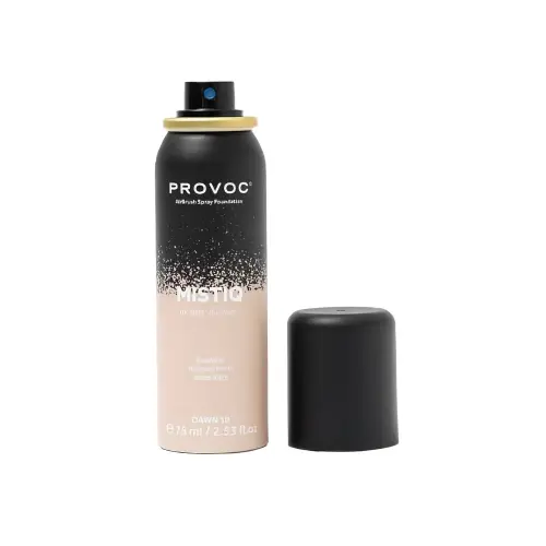 PROVOC MISTIQ Spray Foundation 10 Dawn 75ML / Тональный спрей PROVOC MISTIQ, оттенок 10 Dawn, 75 мл