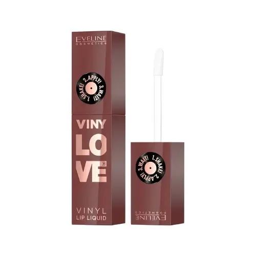 Eveline ЖИДКАЯ ПОМАДА ДЛЯ ГУБ С ВИНИЛОВЫМ ЭФФЕКТОМ  VINYLOVE 4 ML NR 07 PL/ANG