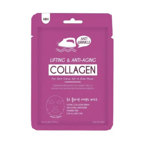 HBH LUKE Lifting & Anti-Aging Collagen Essence Mask Коллагеновая антивозрастная маска для лица
