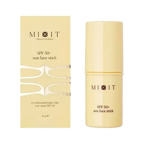 MIXIT Солнцезащитный стик для лица SPF 50+ SUN Face Stick 15г
