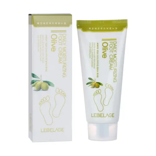 LEBELAGE Ежедневный крем для ног с экстрактом оливы DAILY MOISTURIZING OLIVE FOOT CREAM