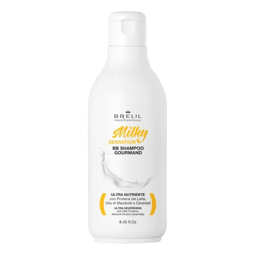 Brelil BB SHAMPOO GOURMAND Шампунь питательный Milky Sensation 250мл