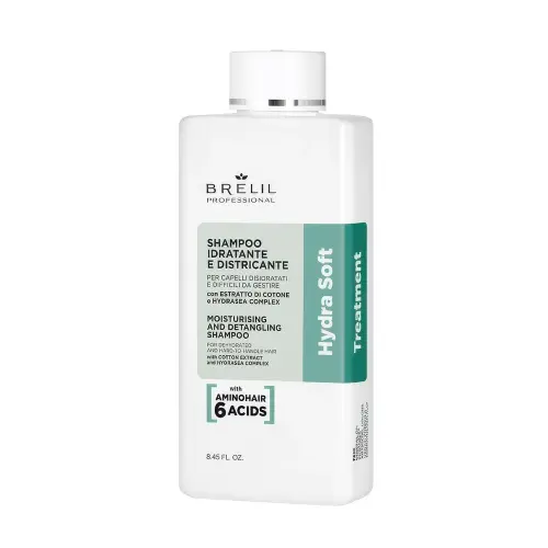 BRELIL AT HYDRASOFT SHAMPOO NR Увлажняющий шампунь, 250 мл