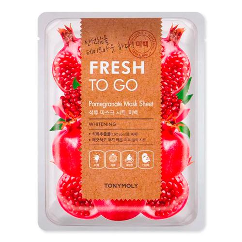 Tony Moly Маска для лица FRESH TO GO STRAWBERRY MASK SHEET 20g