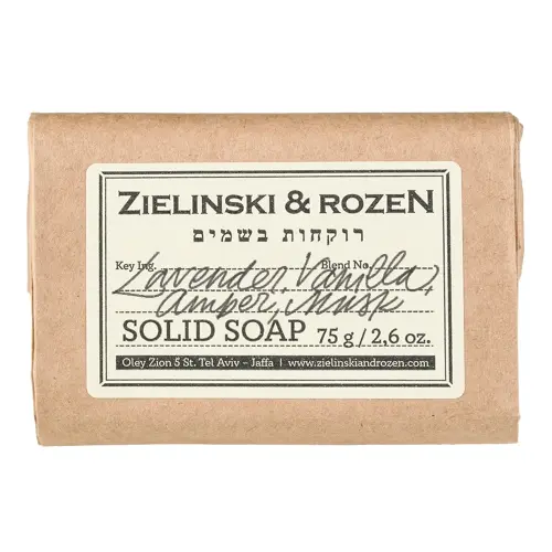 Zielinski & Rozen Твердое мыло Лаванда, Ваниль, Амбра, Мускус 75гр
