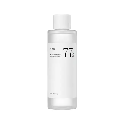 ANUA HEARTLEAF 77 SOOTHING TONER 250ml / Успокаивающий тонер для лица