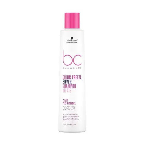 BONACURE Color Freeze Silver Shampoo Нейтрализующий шампунь 250мл