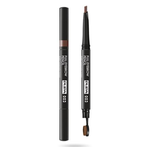 PUPA Карандаш для бровей FULL EYEBROW PENCIL тон 003 Темный коричневый