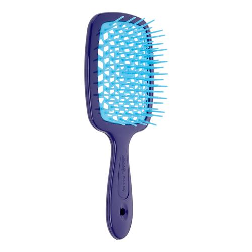 SUPERBRUSH РАСЧЕСКА ФИОЛЕТОВАЯ/БИРЮЗОВАЯ 20,3x8,5x3,1СМ