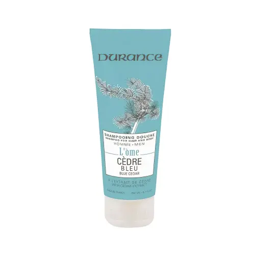 DURANCE ШАМПУНЬ ДЛЯ ВОЛОС И ТЕЛА BLUE CEDAR WITH CEDAR EXTRACT ДЛЯ НЕГО 200МЛ
