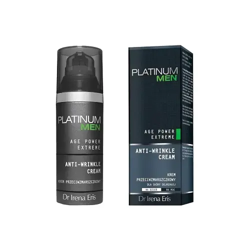 Dr Irena Eris KREM PLATINUM MEN AGE POWER EXTREME ANTI-WRINKLE DAY&NIGHT CREAM Антивозрастной крем