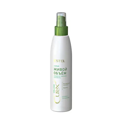 CUREX VOLUME Lively Volume Spray for All Hair Types (200 ml) / Спрей Живой объём для всех типов волос CUREX VOLUME (200 мл)