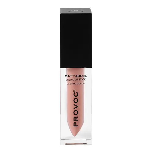 PROVOC MATT'ADORE Liquid Lipstick 38 Nudelle Жидкая матовая помада MDR38