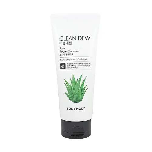 Tony Moly Пенка Clean Dew алоэ вера 180мл