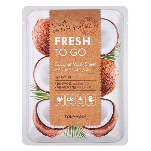 Tony Moly Маска для лица FRESH TO GO COCONUT MASK SHEET