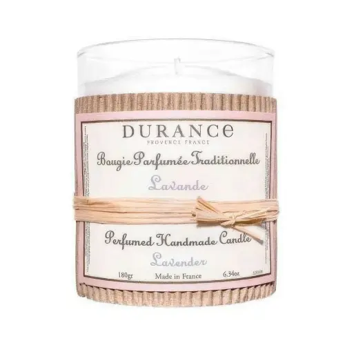 Durance Свеча Ароматическая Lavender Perfumed Handmade Candle 180 gr