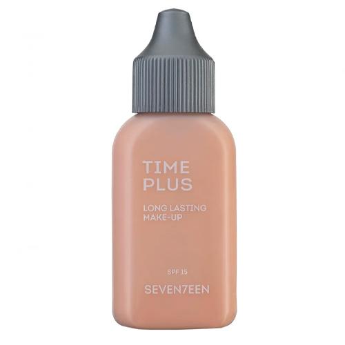 Seventeen Тональный крем длительного действия т.4 TIME PLUS LONGLASTING MAKE UP Средний бежевый