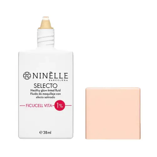 NINELLE Тональный крем-флюид с эффектом здорового сияния SELECTO №243 нейтральный бежевый