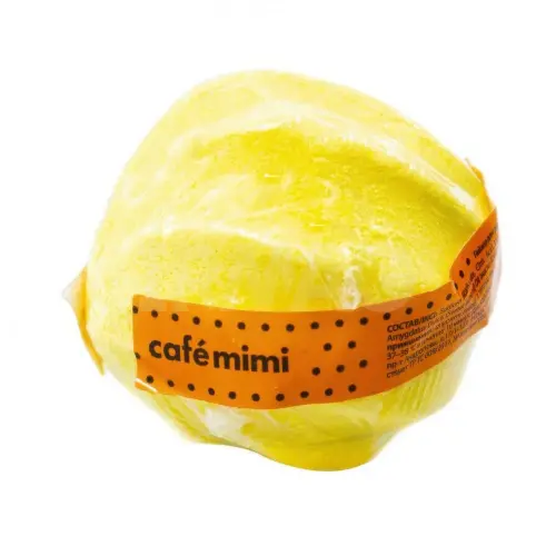 Cafe MIMI Гейзер для ванны Цитрусовая меренга, 90 г