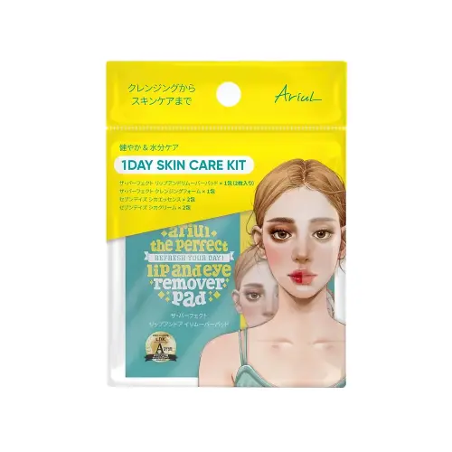 ARIUL НАБОР САШЕ 1DAY SKIN CARE KIT LIP&EYE REMOVER 2PADS/CLEANSING FOAM/ESSENCE 2EA/CREAM 2EA