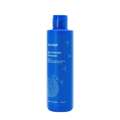 Concept Шампунь для восстановления волос Nutri Keratin shampoo 300 мл
