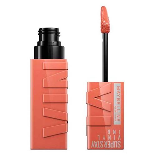 Maybelline Жидкая глянцевая помада Super Stay® Vinyl Ink, оттенок 105 Золотой
