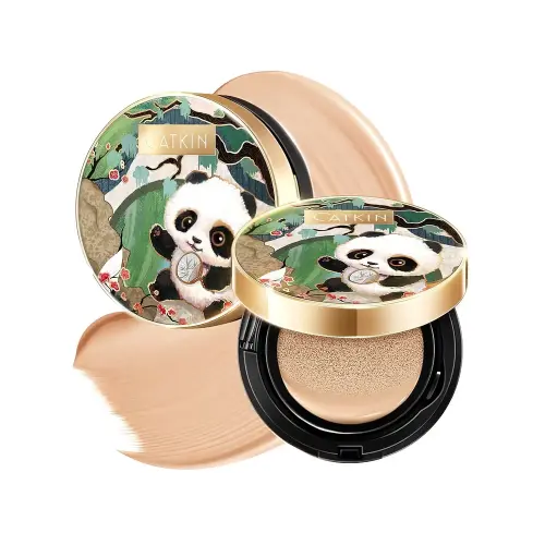 CATKIN PANDA LAND COVERAGE CUSHION BB CREAM W12 Golden Medium