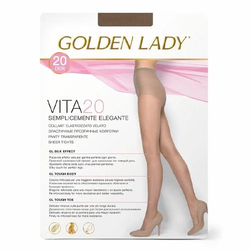 Golden Lady Колготки женские 107YYA GLd VITA 20 Daino размер 2